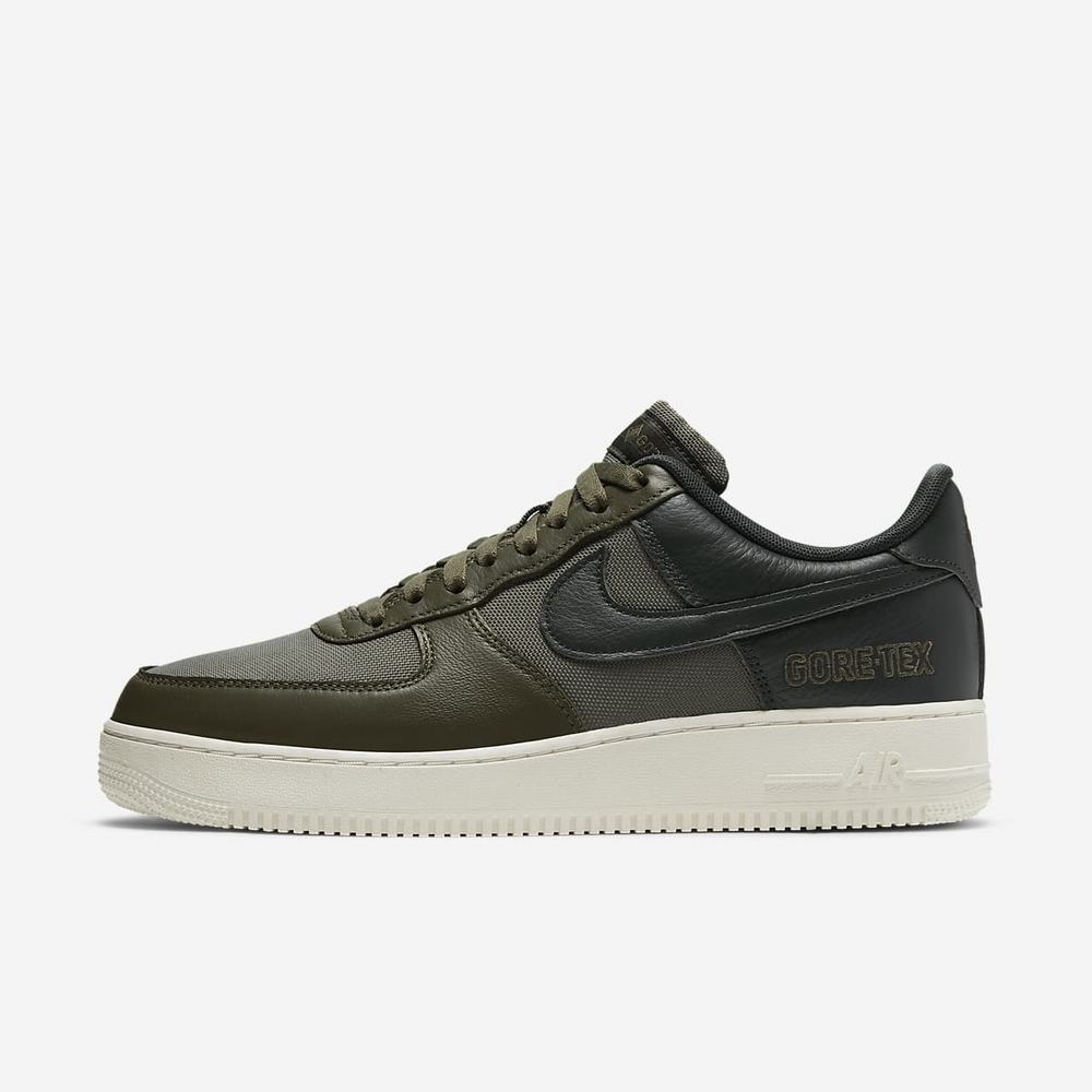 Sneakers Nike Air Force 1 GTX Vert Kaki 5621-974 Medium Olive/Sail/Seal Brown/Deepest Green Homme | YNE-58784886